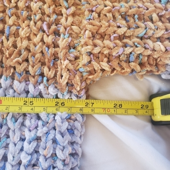 KORI America Mutlticolored Lose Knit ted  Oversized Cardigan‎ Womens Size M/L - Picture 12 of 12